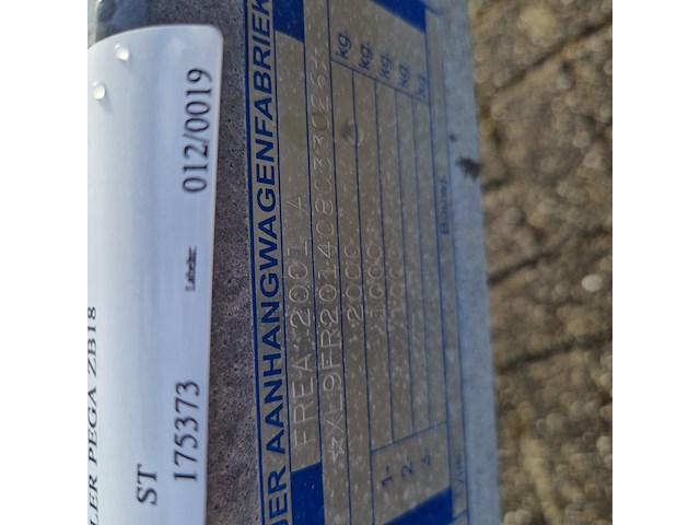 Boottrailer/kanteltrailer, freewheel, 2014 kgt, 2008 - afbeelding 26 van  32