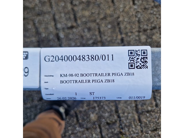 Boottrailer/kanteltrailer, freewheel, 2014 kgt, 2008 - afbeelding 17 van  24