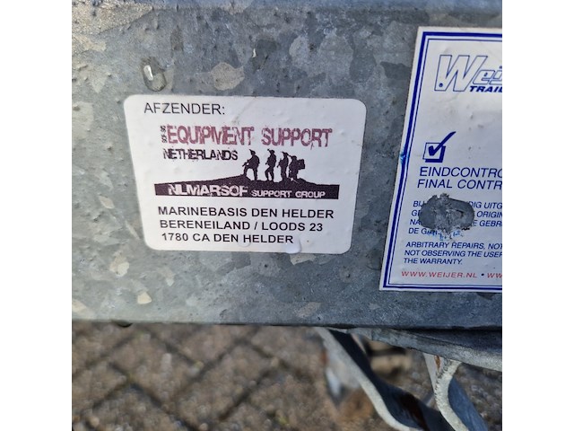 Boottrailer/kanteltrailer, freewheel, 2014 kgt, 2008 - afbeelding 16 van  33