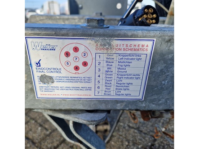 Boottrailer/kanteltrailer, freewheel, 2014 kgt, 2008 - afbeelding 17 van  33