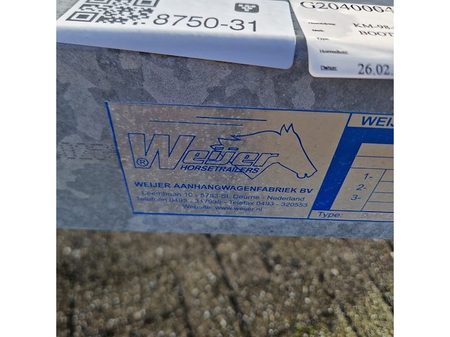 Boottrailer/kanteltrailer, freewheel, 2014 kgt, 2008 - afbeelding 25 van  33