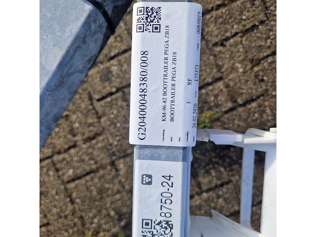 Boottrailer/kanteltrailer, freewheel - afbeelding 27 van  33