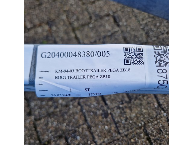 Boottrailer/kanteltrailer, freewheel - afbeelding 11 van  20