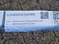 Boottrailer/kanteltrailer, freewheel - afbeelding 11 van  20