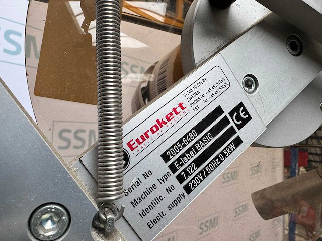 Bopack-systeem - eurokett e-label basic - labell-machine - afbeelding 5 van  8
