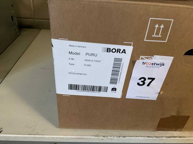 Bora pure inbouw 4-zone inductie kookplaat met kookveldafzuiging - afbeelding 4 van  4