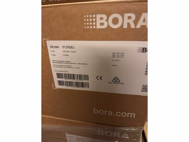 Bora purmu inductie werkblad afzuiging - afbeelding 3 van  8