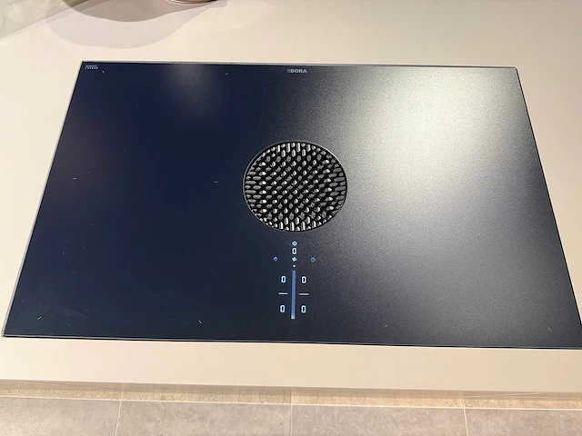 Bora puxu2r rough mat zwart inductie werkblad afzuiging - afbeelding 2 van  6