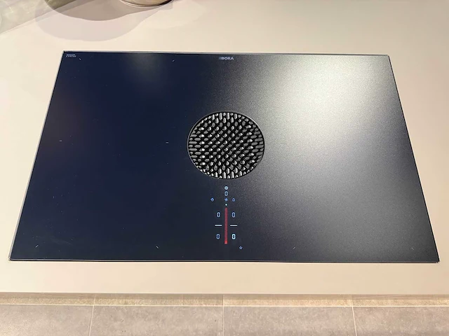 Bora puxu2r rough mat zwart inductie werkblad afzuiging - afbeelding 1 van  6