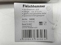 Boral rvs vleeshamer (80x) - afbeelding 4 van  5