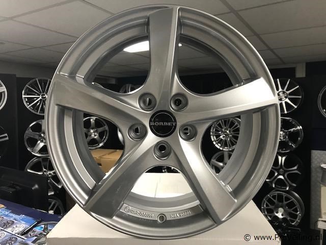 Borbet tl5 aluminium velgenset - 5x112 7j et47 - afbeelding 1 van  1