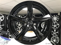 Borbet tl5 aluminium velgenset - 5x112 7j et47 - afbeelding 1 van  1