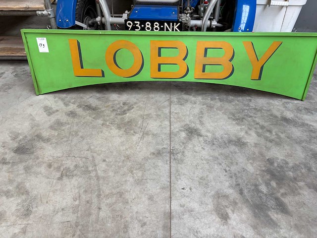 Bord “lobby” - afbeelding 1 van  1