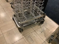Borden kar t.b.v. oven - combi-steamer - afbeelding 2 van  5