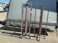 Bordenrek trolley (2x) - afbeelding 2 van  5