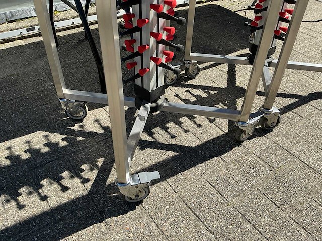 Bordenrek trolley (2x) - afbeelding 3 van  5