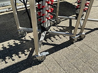 Bordenrek trolley (2x) - afbeelding 3 van  5