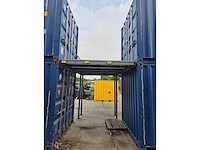 Bordes met trap voor container - afbeelding 4 van  4