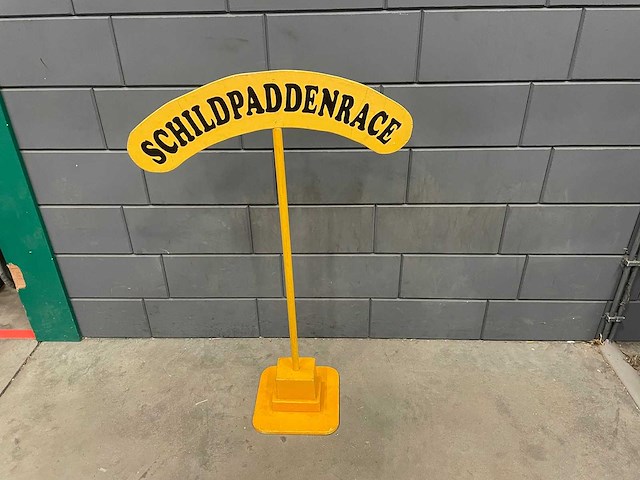 Bordje schildpaddenrace - afbeelding 1 van  1