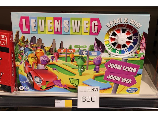 Bordspel hasbro levensweg. - afbeelding 1 van  1