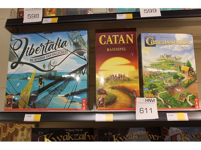 Bordspellen 999 games, w.o. libertalia, catan, carcassonne. - afbeelding 1 van  1