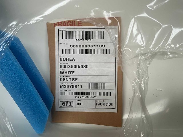 Borea wastafel 60cm - afbeelding 5 van  5