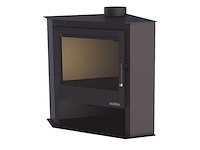 Boreal - e7000 - houtkachel - hoekhaard - vrijstaand