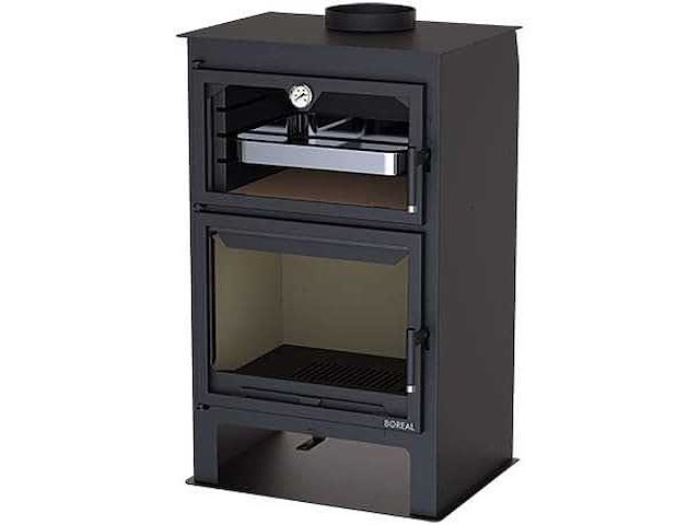 Boreal - eh8000 met oven - houtkachel - vrijstaand - afbeelding 1 van  4
