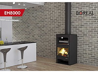 Boreal - eh8000 met oven - houtkachel - vrijstaand - afbeelding 2 van  4