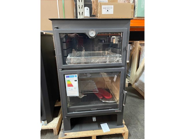 Boreal - eh8000 met oven - houtkachel - vrijstaand - afbeelding 4 van  4