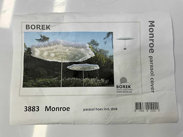 Borek - monroe 3883 - parasol 350 dm - afbeelding 9 van  17