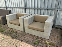 Borek - provence - garden chair (2x) - afbeelding 1 van  8