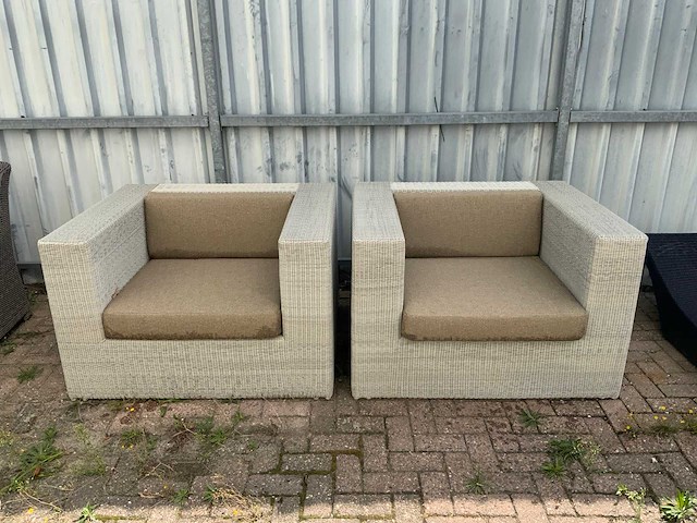 Borek - provence - garden chair (2x) - afbeelding 2 van  8