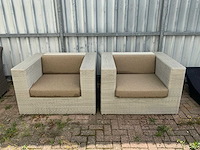 Borek - provence - garden chair (2x) - afbeelding 2 van  8