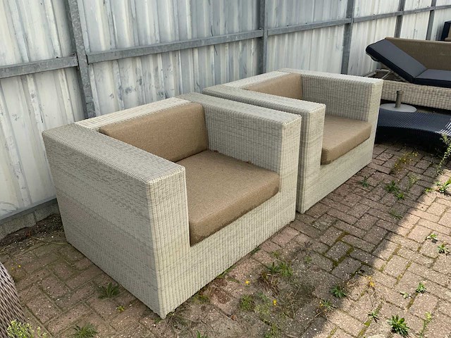 Borek - provence - garden chair (2x) - afbeelding 3 van  8