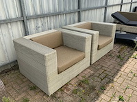 Borek - provence - garden chair (2x) - afbeelding 3 van  8
