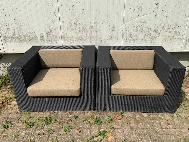 Borek - provence - garden chair (2x) - afbeelding 3 van  10