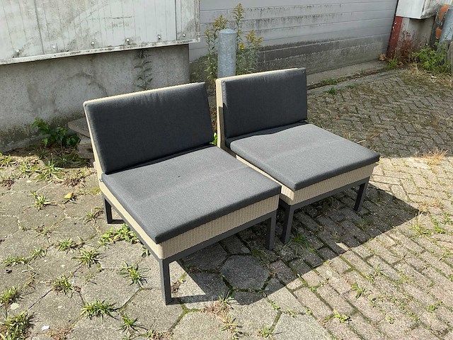 Borek - tuinstoel (2x) - afbeelding 1 van  8
