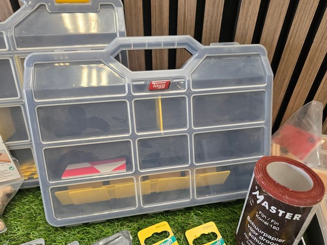 Boren bits koffers en meer wolfkraft, partij - afbeelding 4 van  14