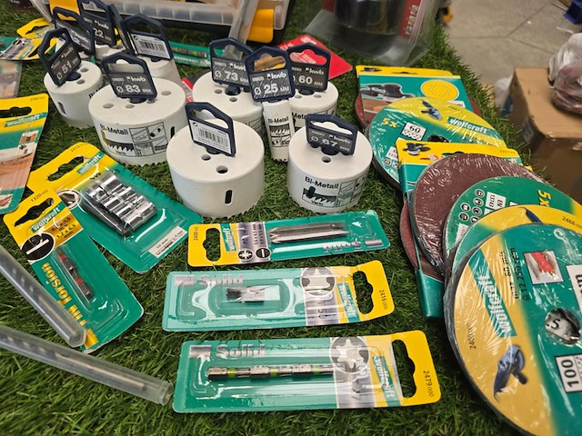 Boren bits koffers en meer wolfkraft, partij - afbeelding 10 van  14