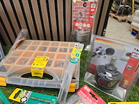 Boren bits koffers en meer wolfkraft, partij - afbeelding 12 van  14