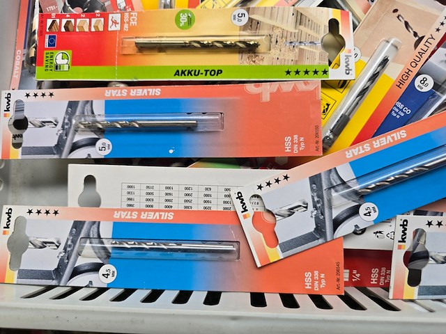 Boren diverse soorten kwb, partij - afbeelding 2 van  5