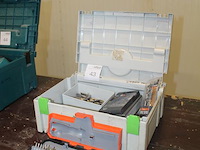 Boren en bitjes in diverse maten en uitvoeringen in kunststof systainer. - afbeelding 3 van  3