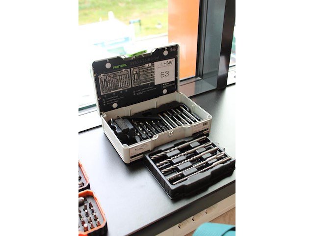 Boren/bit koffertje festool type sys3 s 76-bb-z. - afbeelding 2 van  3
