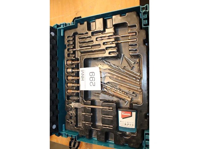 Borenkoffer makita, incompleet. - afbeelding 3 van  3