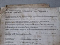 Borenslijpmachine farman, fc 32 - afbeelding 8 van  16