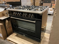 Boretti cfbg901zw2 vrijstaand 5-pits gasfornuis - afbeelding 2 van  8