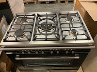 Boretti cfbg901zw2 vrijstaand 5-pits gasfornuis - afbeelding 4 van  8