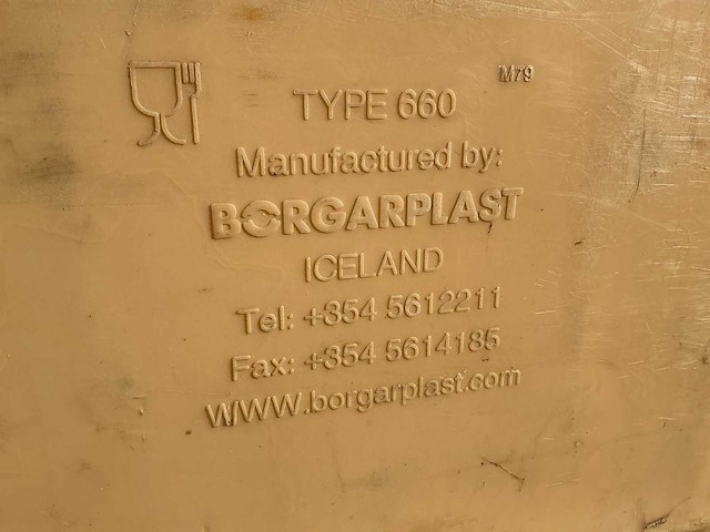 Borgarplast 660 geïsoleerde opslagcontainer (10x) - afbeelding 9 van  18