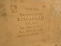 Borgarplast 660 geïsoleerde opslagcontainer (10x) - afbeelding 9 van  18